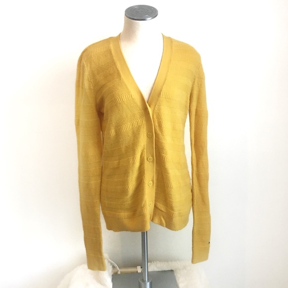 next yellow cardigan